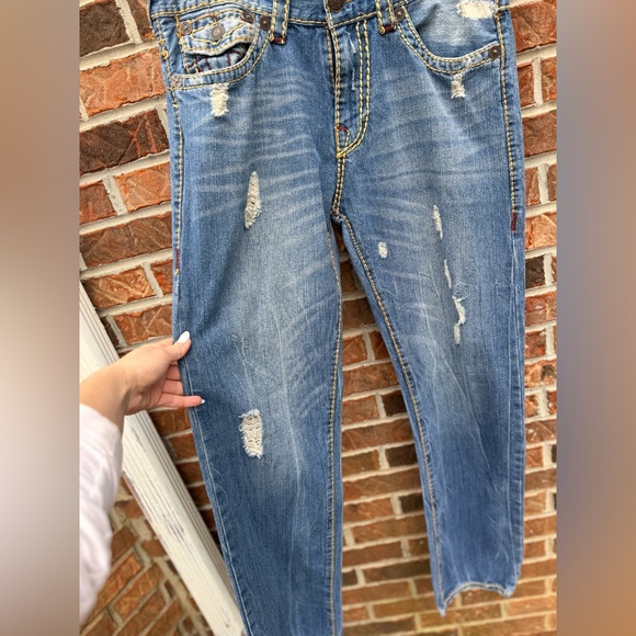 TRUE RELIGION: Men’s 34 Distressed jeans - Picture 6 of 13